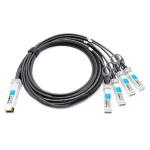 Mellanox MC2609130-001 Compatible 1m (3ft) 40G QSFP+ to Four 10G SFP+ Copper
