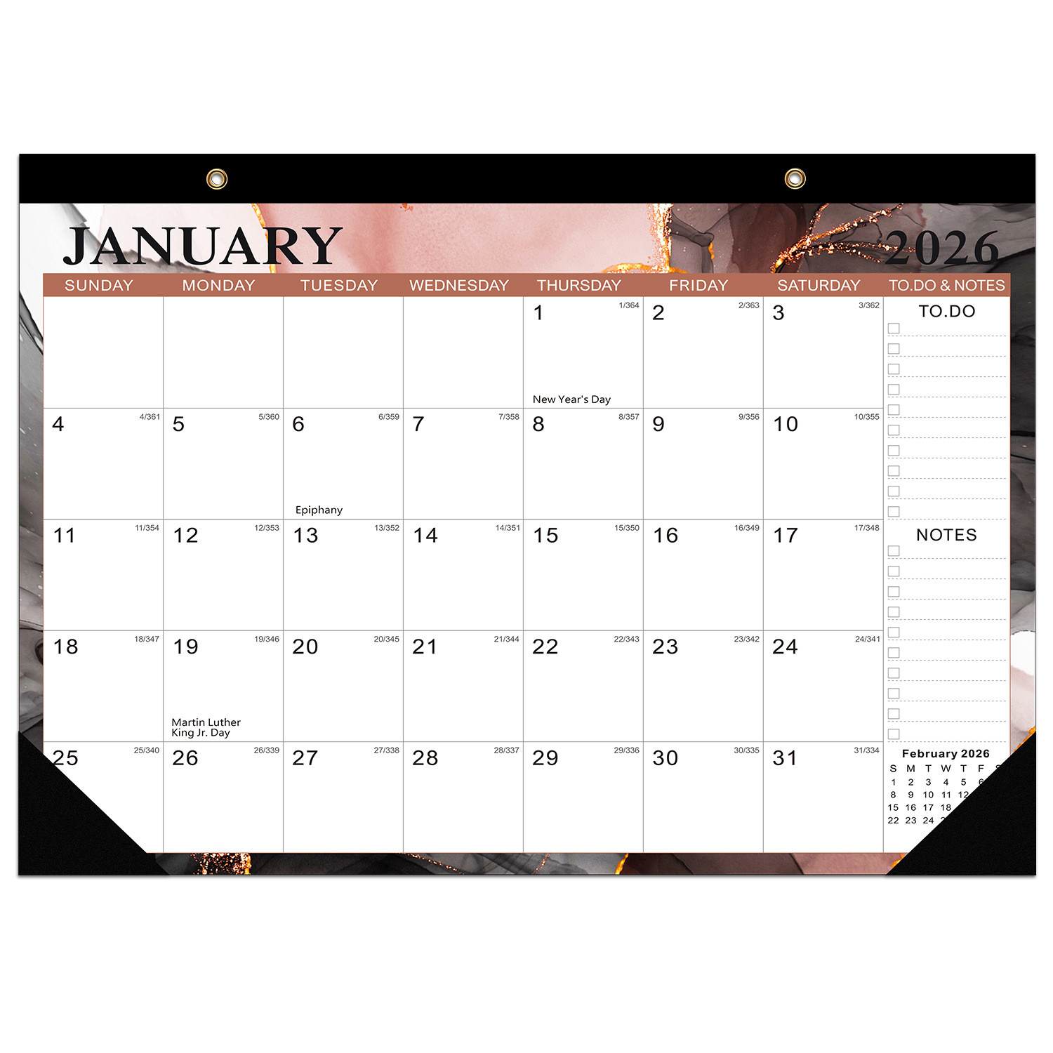 Custom Wall Calendars Keep Your Business Organized And On Track With Major US Holidays Marked