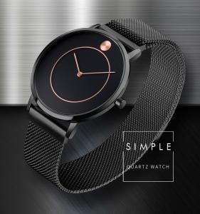 Wholesale ODM Stainless Steel Quartz Wrist Watch , Stainless Steel Water Resistant Watch from china suppliers