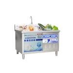 Industrial Full Automatic Restaurant Dishwasher With Bubble Washer