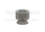 Customed 6.5 mm Industrial Transparent Vaccume Silicone Rubber Suction Cups