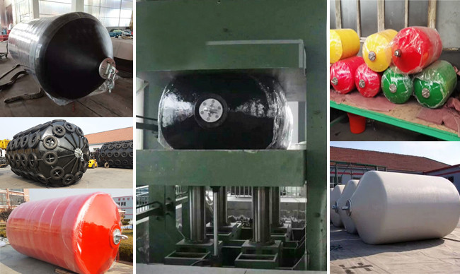 High Density Closed Cell Foam Filled Marine Fenders Dock Suspension Ship Protection