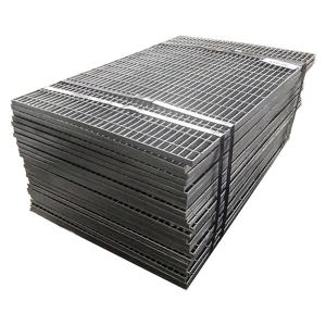 Wholesale 25x3 25x4 Press Locked Steel Grating Black Serrated Steel Bar from china suppliers