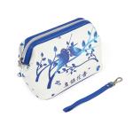 Women PU Leather Travel Makeup Bag With Handle