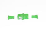 SC APC Fiber Optic Adapter Sleeve Housing Material Good Temperature Stabilizatio