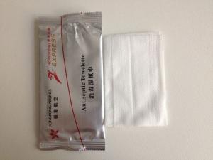 Wholesale disposable individual packed customized airlines wet paper tissue from china suppliers