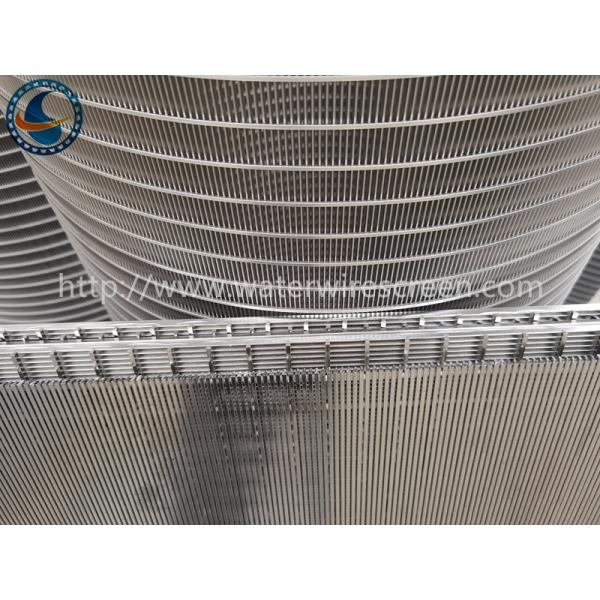 Johnson Vee Wire Flat 0.025mm Continuous Slot Screen