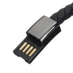 Magnetic Absorb Leather Nylon Lightning Cable Super Portable Lightweight