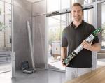 Electric Linear Slim Commercial Automatic Sliding Doors Drive With similar Geze