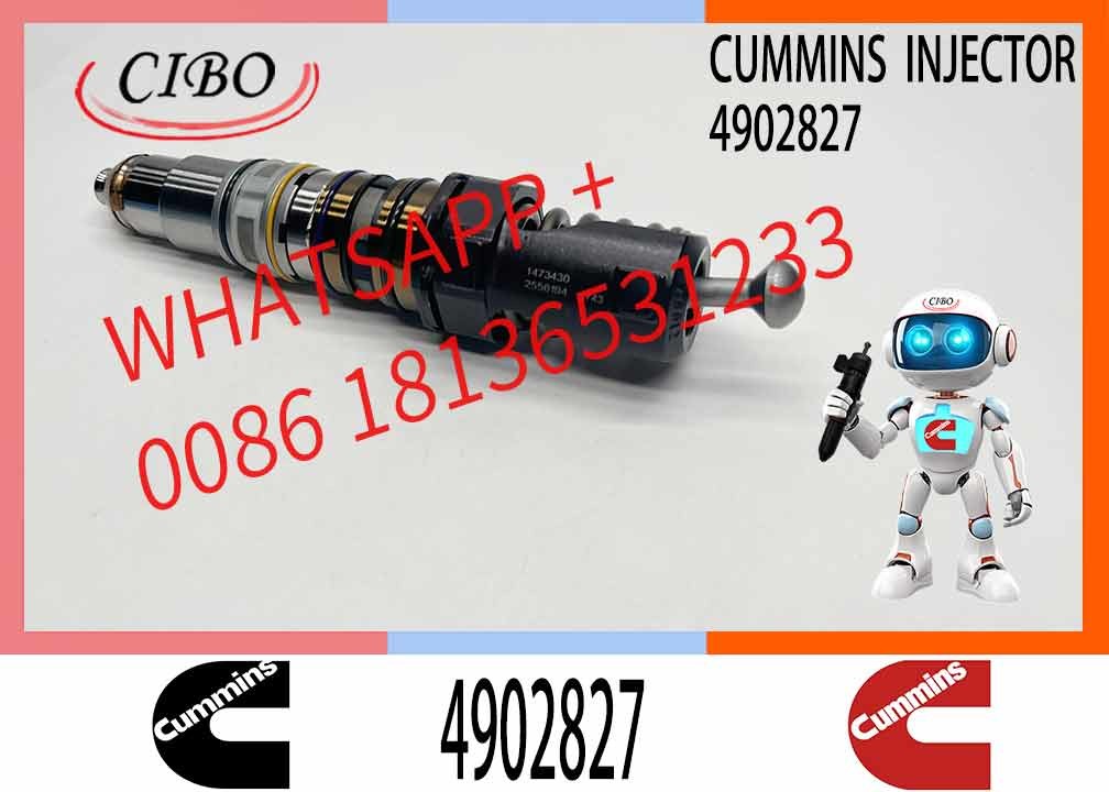 Construction Machinery Parts QSK23 Truck Engine Accessories 4902827 4077076 4062090 Diesel Injector