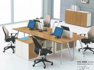 Wholesale modern 4 seater office workstation table furniture in warehouse in Foshan from china suppliers