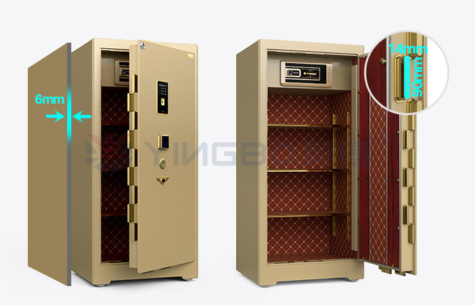 10.5 Cu Ft 14×90mm Electronic Digital Safe Solid Bolts YB/ZY-120
