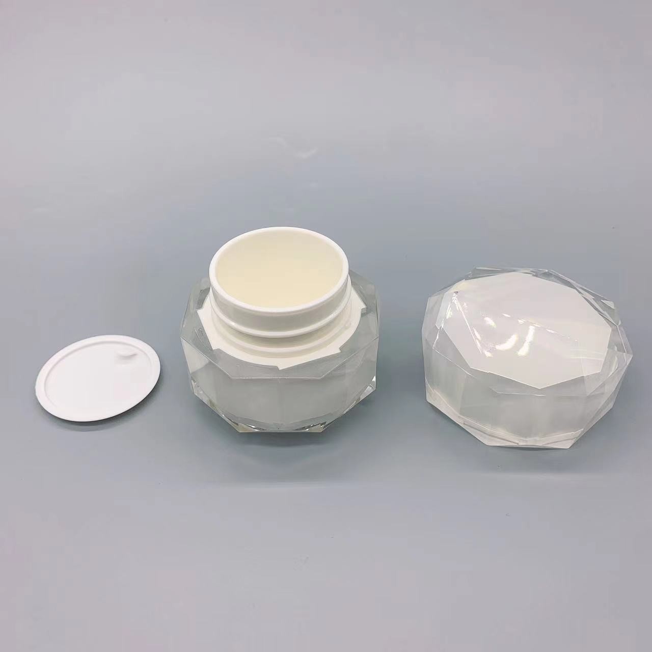 ABS Special Shaped Cream Storage Jars For Face Cream Eye Cream