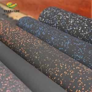 Wholesale Anti-slip Gym Rubber Floor Mat Essential for Composite Natural Home Gym Flooring Tiles from china suppliers