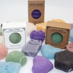 Natural Biodegradable Organic Konjac Original Skincare Dead Skin Removal Sponge