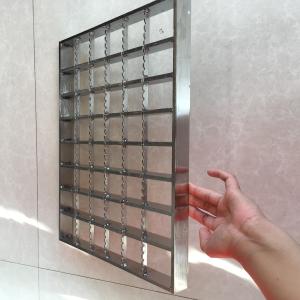 Wholesale 0.12MM Polish Treatment Plain Smooth 316 Stainless Steel Grating For Shop from china suppliers