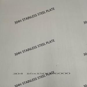 Wholesale Industrial 304H Stainless Steel Plate High Chromium-Nickel Content ASME SA240 Custom Sizes from china suppliers