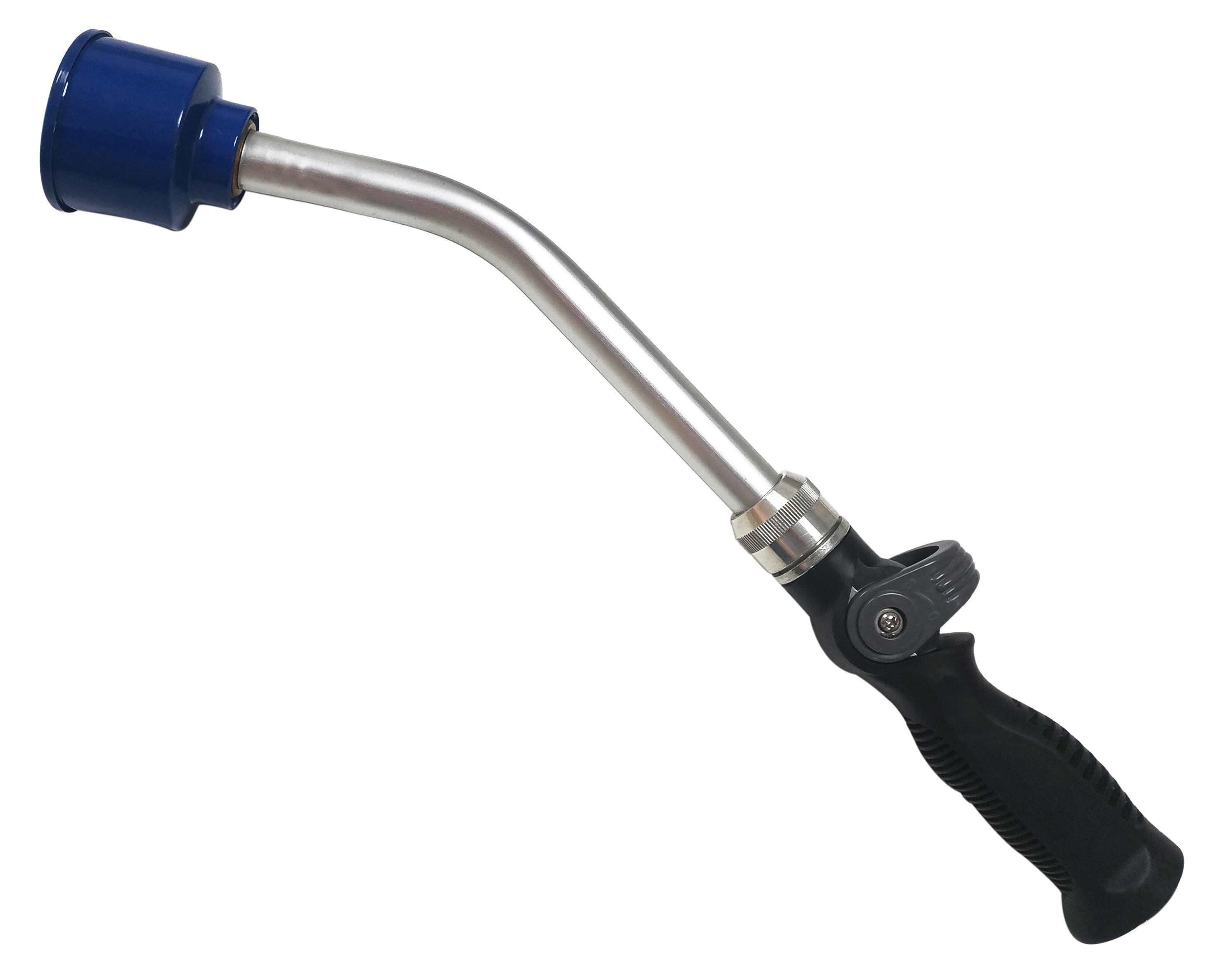 Metal Watering Wand With Thumb Control Valve 2 Quot Face Aluminum Sprayhead For Easy Reach Comfortable Spraying