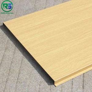 Wholesale Wood Color Aluminum Strip False Ceiling Windproof 150mm 200mm from china suppliers