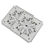 2.5mm 1.25mm Fiber Optic Patch Cord Ferrule Polishing Jig 32 Position
