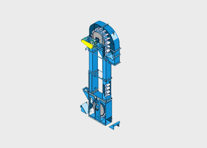 Steel Construction 5tph 16tph Chain Bucket Elevator