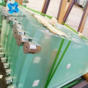 Wholesale Customized Ultra Clear Anti Slip Laminated Glass Stair Treads from china suppliers