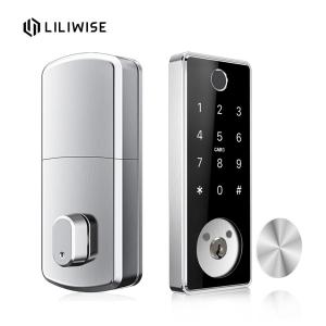 Wholesale Smart Hotel Door Locks Automatic Electronic Deadbolt Fingerprint Door Lock from china suppliers