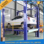 3000kgs 4 post Car Hydraulic Elevator Lift Widely for Warehouses / Factories /