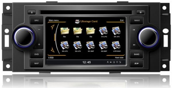 Ouchuangbo Car GPS DVD for Chrysler 300C /PT Cruiser Auto Radio 3G Wifi S100