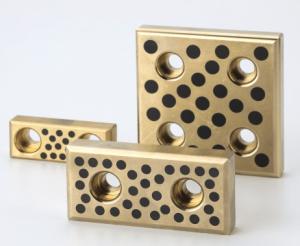 Wholesale Self Lubricated Graphite Brass Wear Plate Oillness Alloys Sliding Plate Bearings from china suppliers