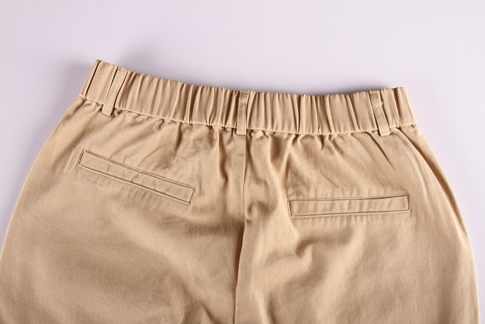 Khaki Black Light Coffee Stockpapa Mens Cotton Chino Pants