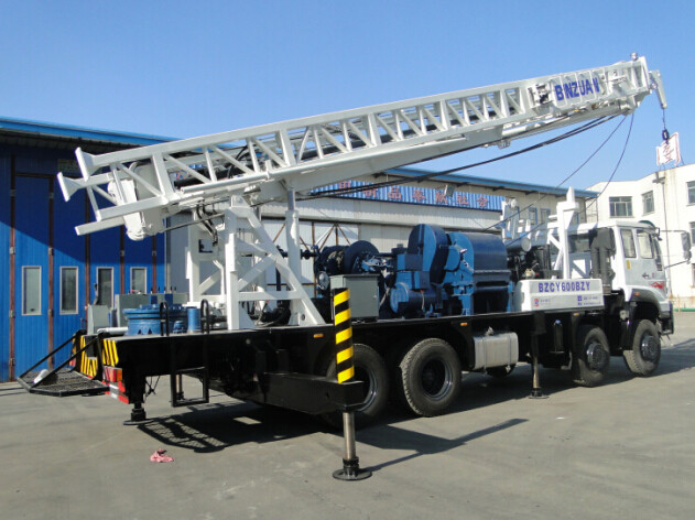 Especially popular!! BZCY600BZY(600m) Diesel Power Type truck mounted water well drilling rig