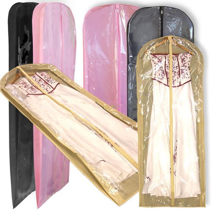 Personalized Wedding Dress Garment Bag colored non woven 180X70x20 cm
