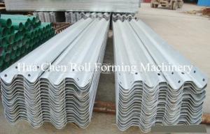 Wholesale GI Automatic Highway Guardrail Forming Machine with Gear box driving from china suppliers