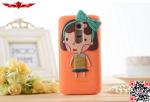 New Arrival Brand New 100% Qualify Cartoon Silicone Cover Case For LG G2 Multi