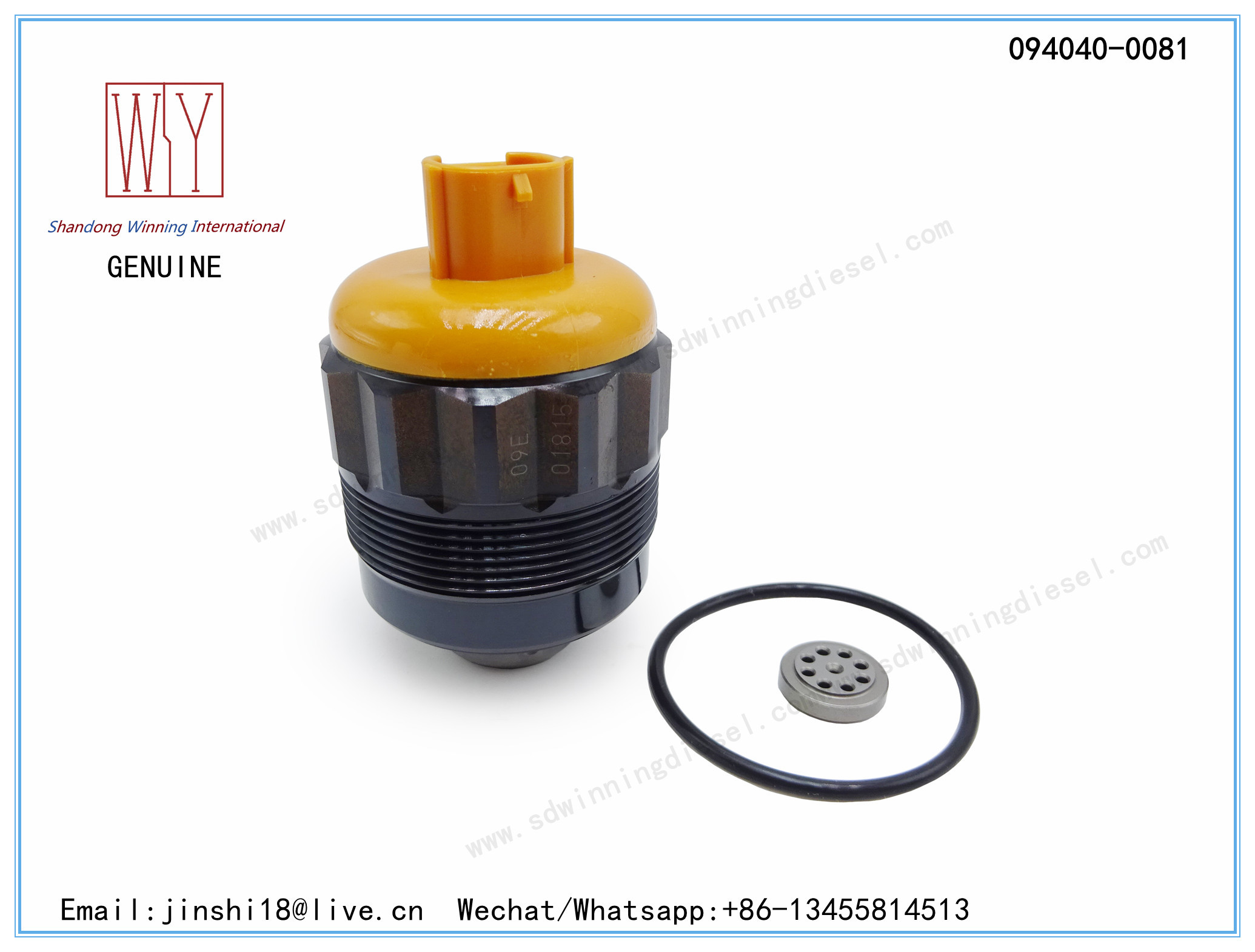 DENSO GENUINE AND BRAND NEW DIESEL HP0 FUEL PUMP PCV OVERHAUL KIT 094040-0081, 095300-0140