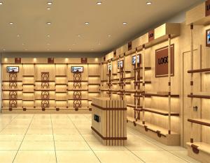 Wholesale Wall Mount Shoe Display Shelves Footwear Display Stands Easy Assemble from china suppliers