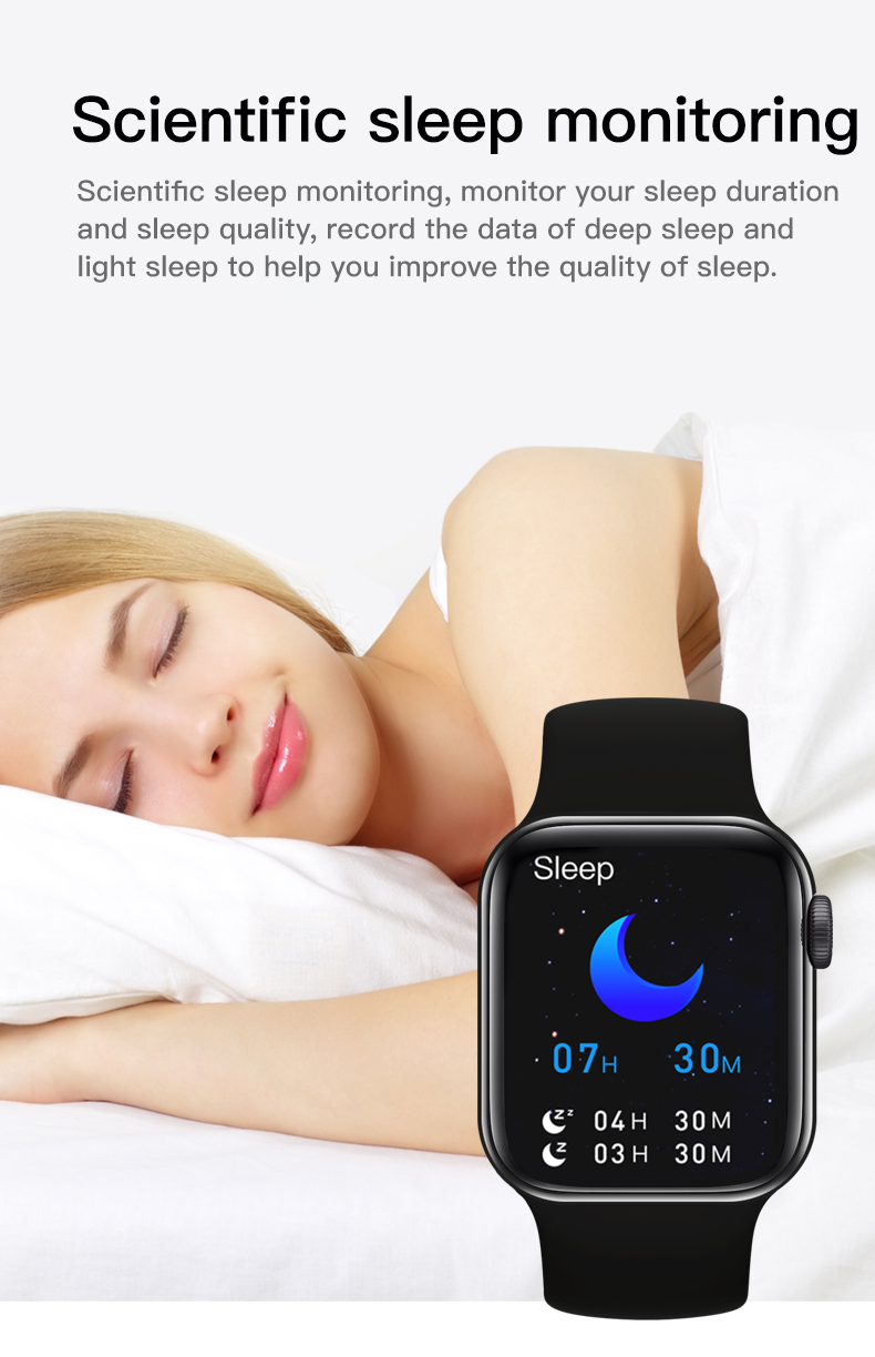 Silicagel Square Shape Smartwatch IPS 320*385 Blood Oxygen Wristband Touch Screen Calendar