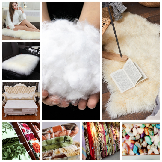 1.2D-80D Recycled Nylon Fiber Polymide PA6 Fiber For Fake Fur