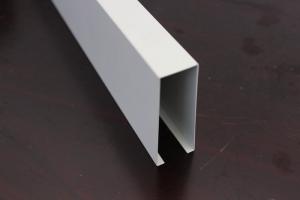 Wholesale Aluminum U-shaped Commercial Ceiling Tiles Linear Drop Down Ceiling Tiles from china suppliers