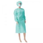 Professional Disposable Isolation Gowns Green Blue Customized