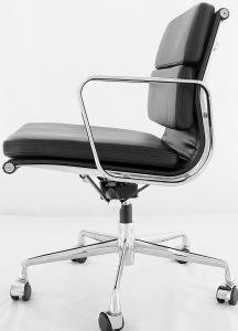 Wholesale Low Back Modern Classic Office Chair PU Leather Back Material SGS Certified from china suppliers