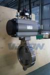 Pneumatic Bray Butterfly Valves With Switches / Solenoids & Positioners