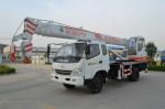 8 /12 /16 Tons Hydraulic Small Truck Crane , 10 Ton Crane Truck With Telecopic