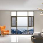 Level 6 Water Tightness Aluminum Horizontal Open Casement Windows for Folding