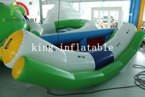 Wholesale Outdoor Summer Water Games White / Green Blow Water Seesaw PVC Toy For Kids And Adults from china suppliers