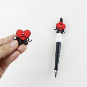 Wholesale Bad Bunny Custom Silicone Focal Beads Food Grade Material For Pen Making from china suppliers
