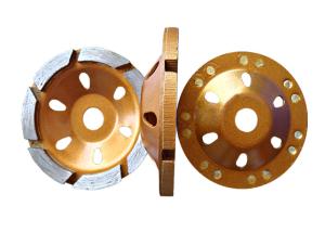 Wholesale 4&quot; Metal Diamond Grinding Disc Concrete Grinding Blade Cup Wheel from china suppliers