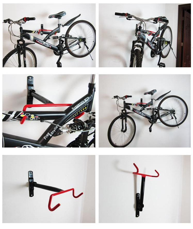 Beautiful and save space mountain bike wall display hook