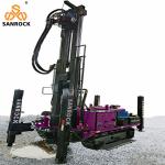 Portable Water Well Drilling Rigs Hydraulic Bore hole 260m Deep Well Drilling
